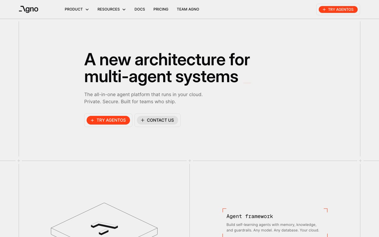 Agno public platform context screenshot